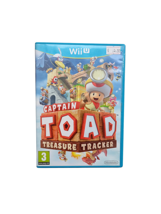 Captain Toad Treasure Tracker Nintendo Wii U en boîte avec disque et notice