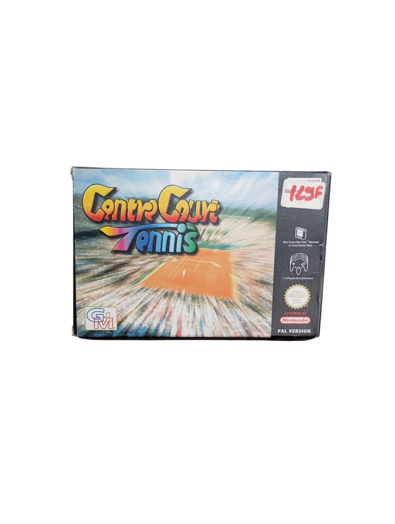 Centre Court Tennis – Nintendo 64 (Complet)