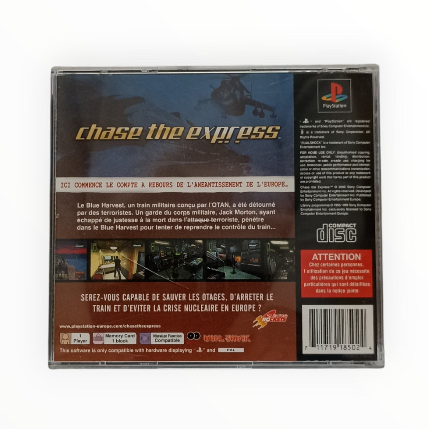 Chase the Express – PlayStation 1 (Complet) - Masaru