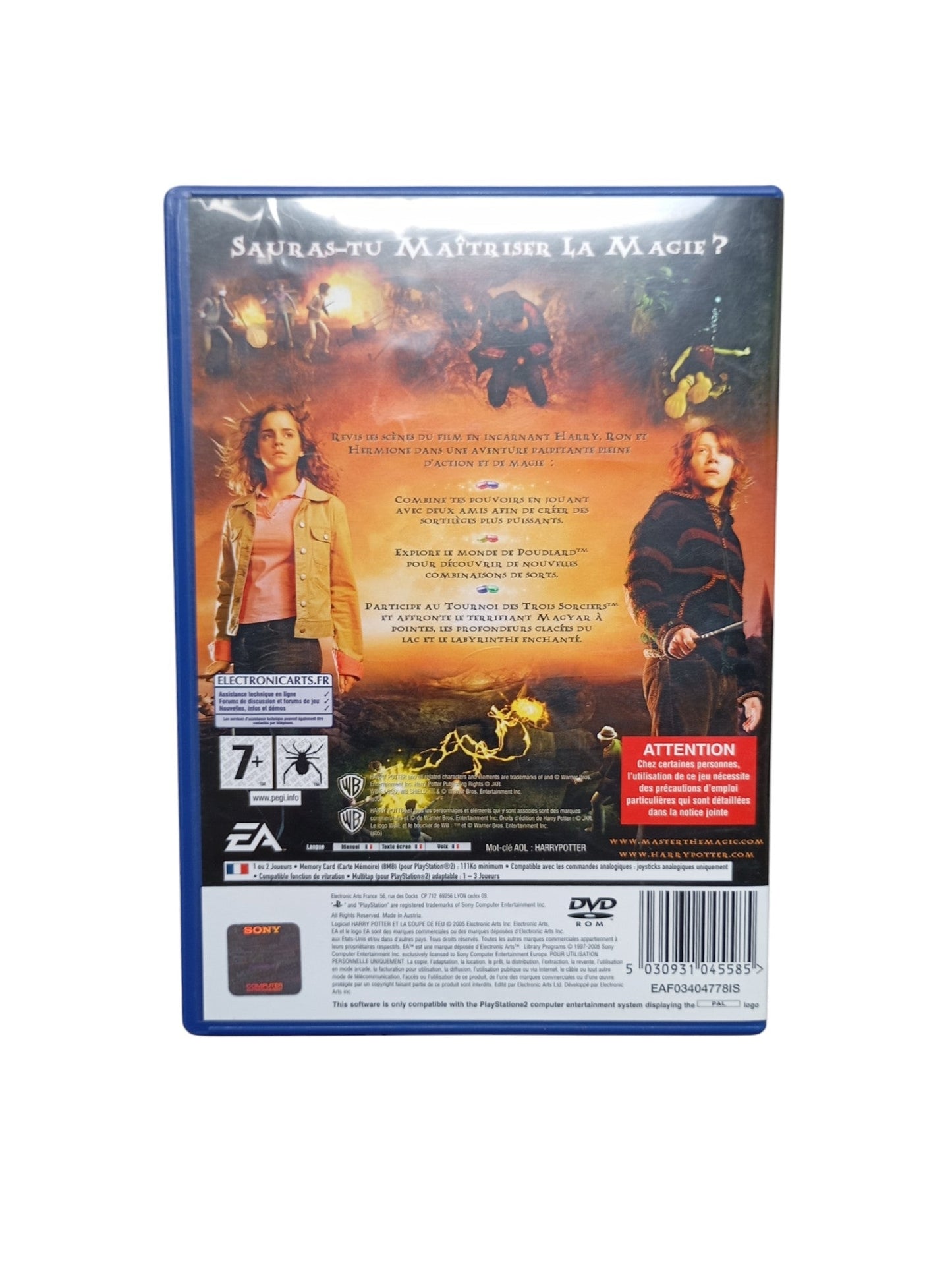Coffret Harry Potter La Coupe De Feu Playstation 2 (PS2) - Masaru