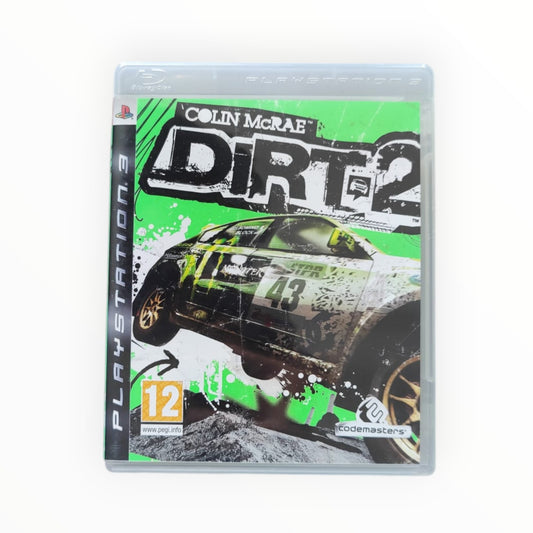 Colin McRae DiRT 2 complet sur PS3 avec boîte et disque originaux