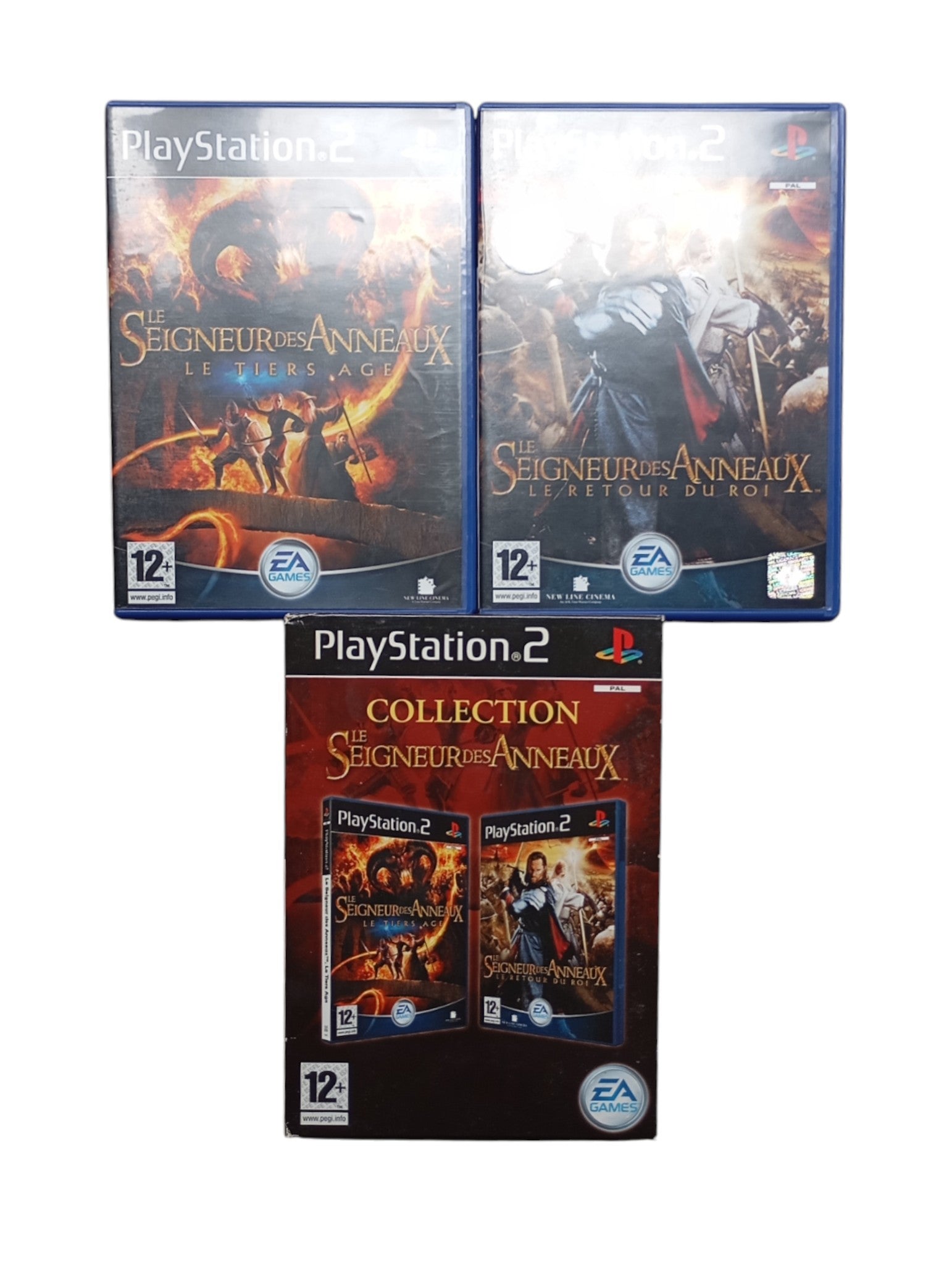 Collection Seigneur Des Anneaux Playstation 2 (PS2) - Masaru