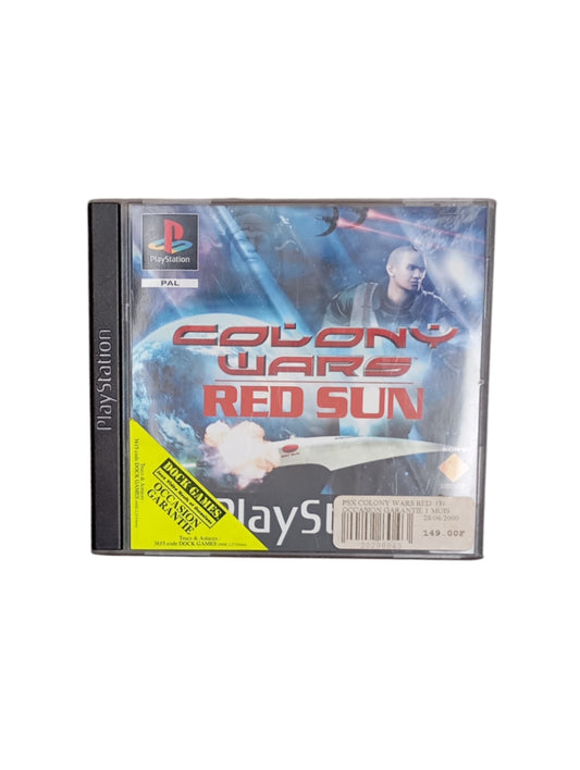 Colony Wars Red Sun PlayStation 1 complet en boîte avec disque et notice