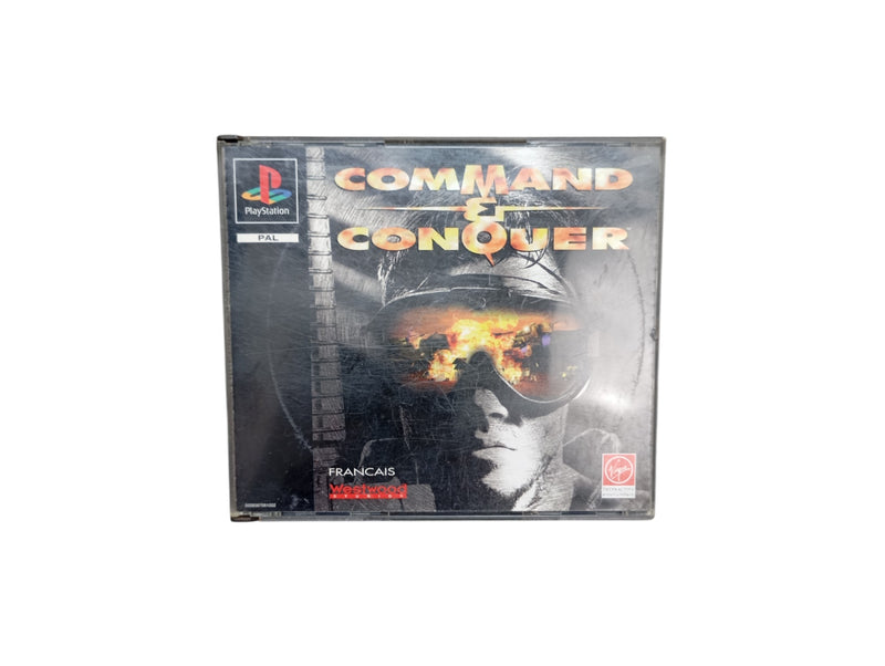 Command & Conquer – PlayStation 1 (PS1) – en boîte, sans notice