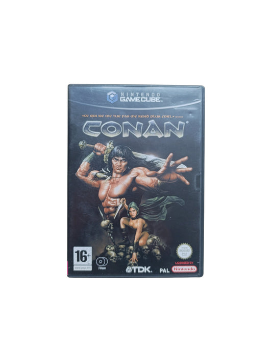 Conan Nintendo GameCube complet avec boîte, disque et notice