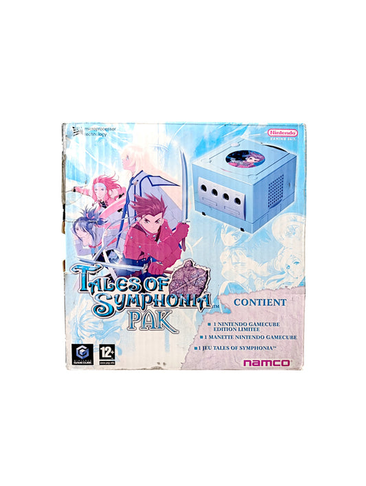 Console Nintendo GameCube Tales of Symphonia édition spéciale en loose avec câbles