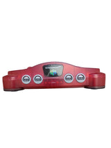 Console Nintendo 64 Edition Red en loose (sans boîte ni notice) - Masaru