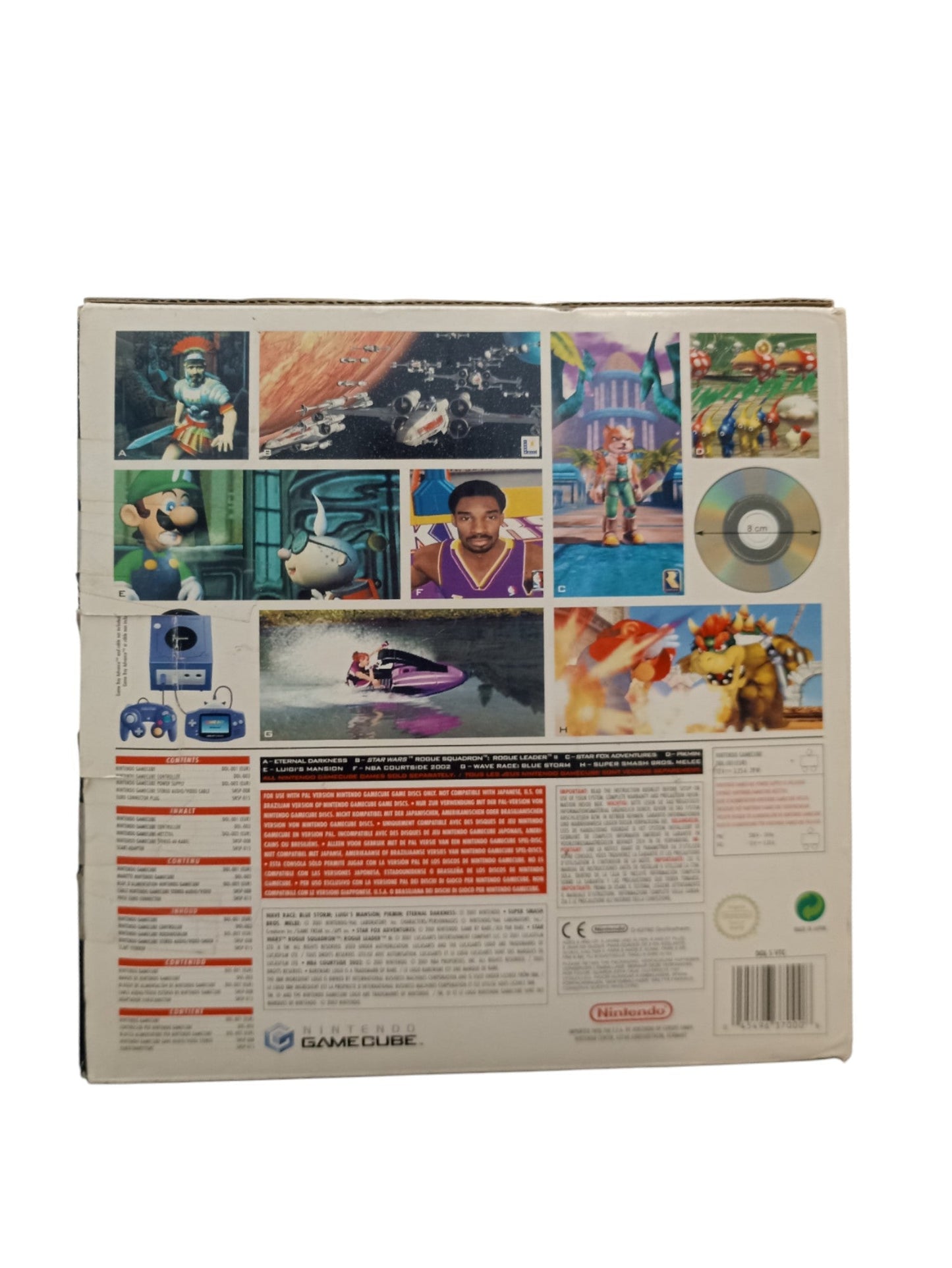 Console Nintendo GameCube violette – Complète (sans cale) - Masaru