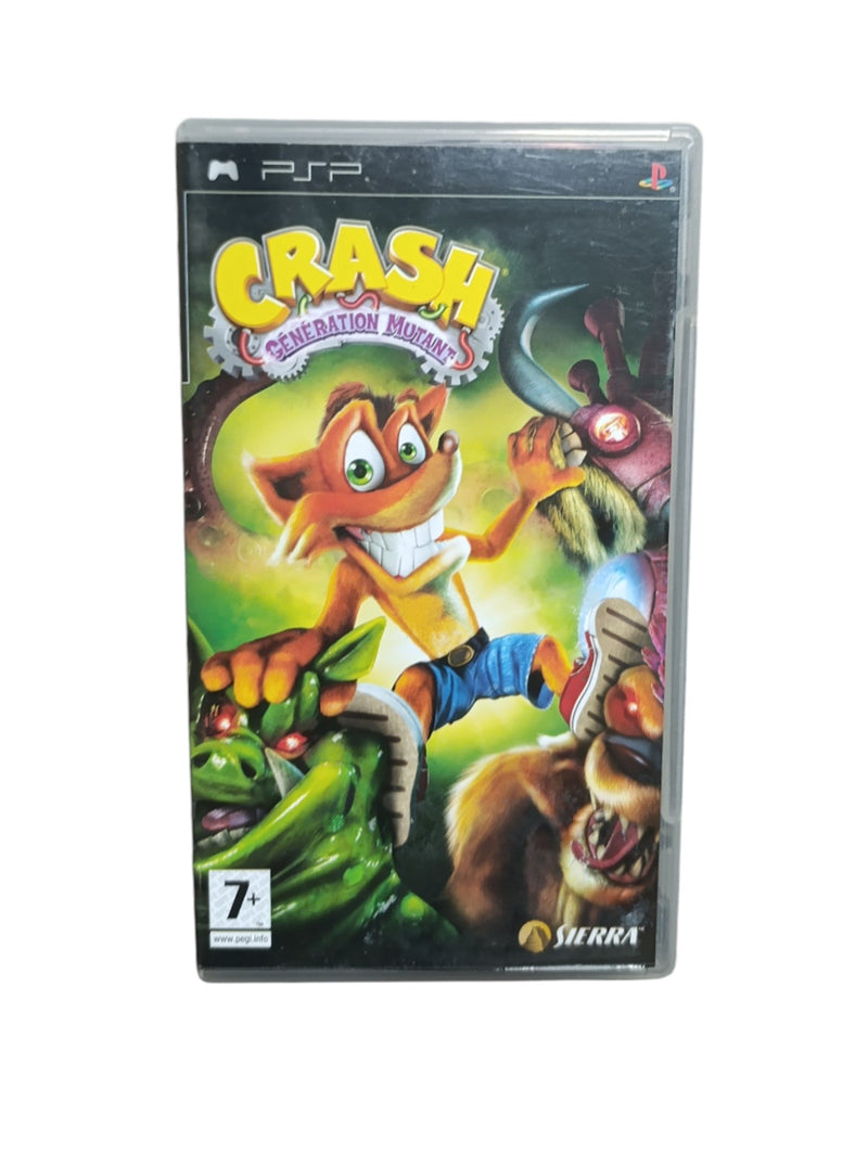 Crash Génération Mutant – PlayStation Portable (complet en boîte avec notice)