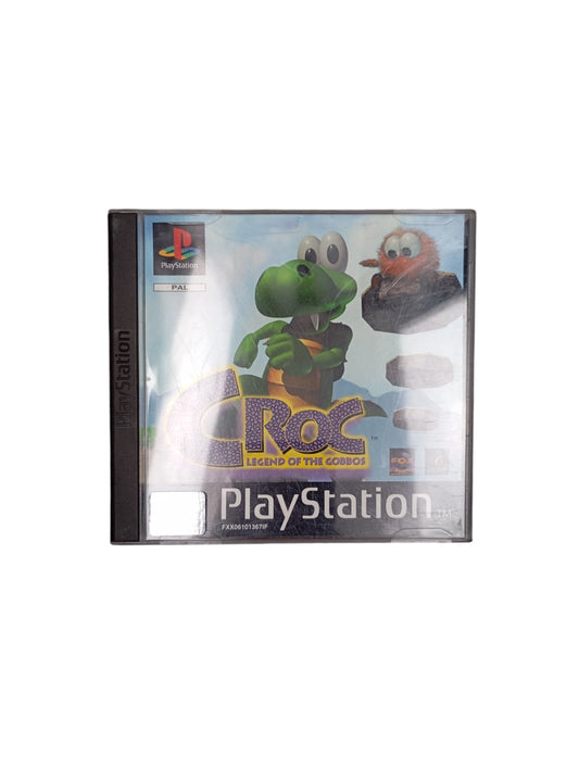 Croc 1 PlayStation 1 complet en boîte avec CD et notice