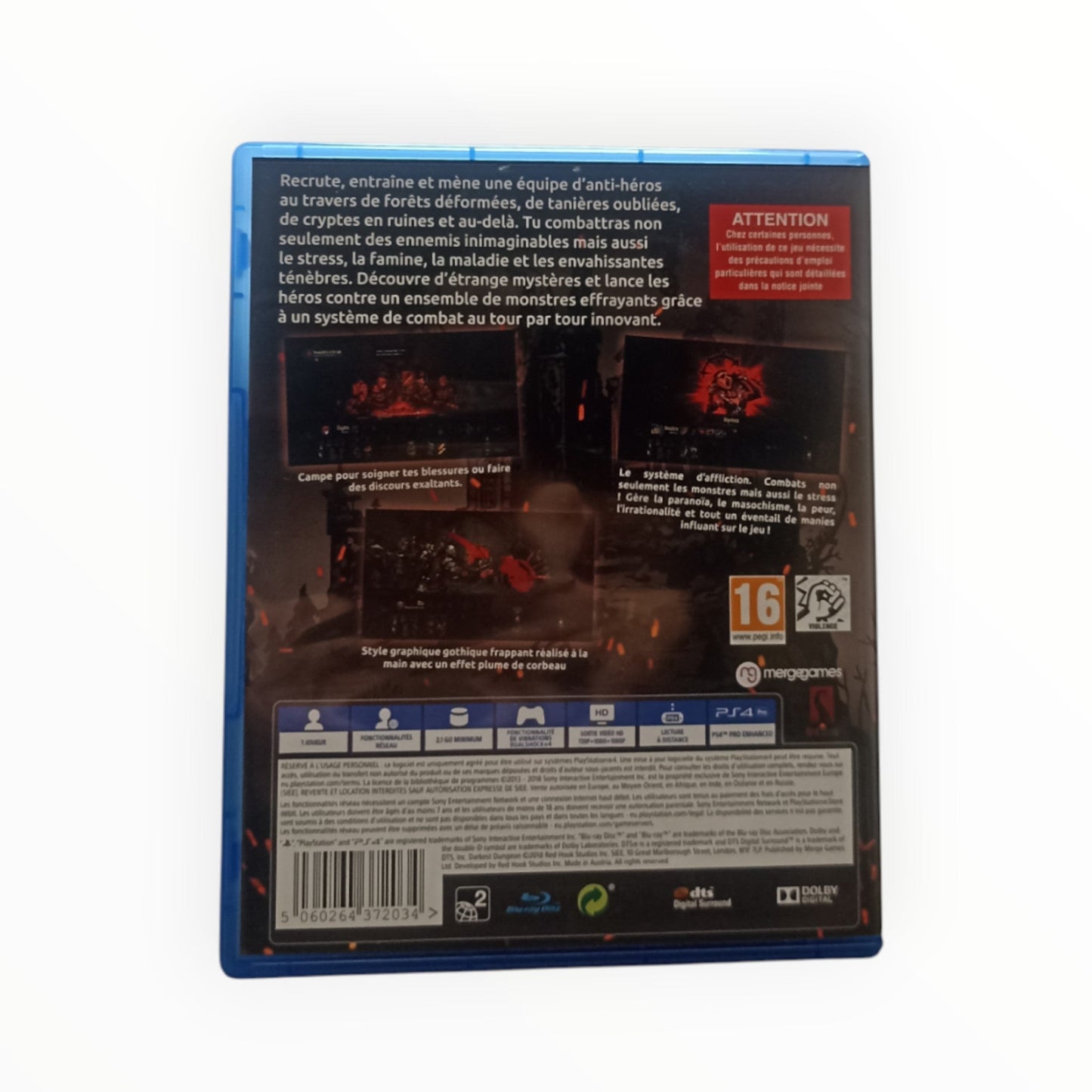 Darkest Dungeon: Ancestral Edition – PlayStation 4 (PS4) - Masaru