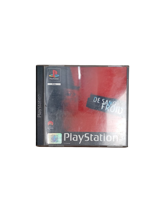 De Sang Froid PlayStation 1 PS1 complet en boîte avec disque et notice