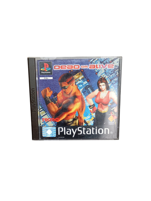 Dead or Alive complet en boîte avec notice PlayStation 1