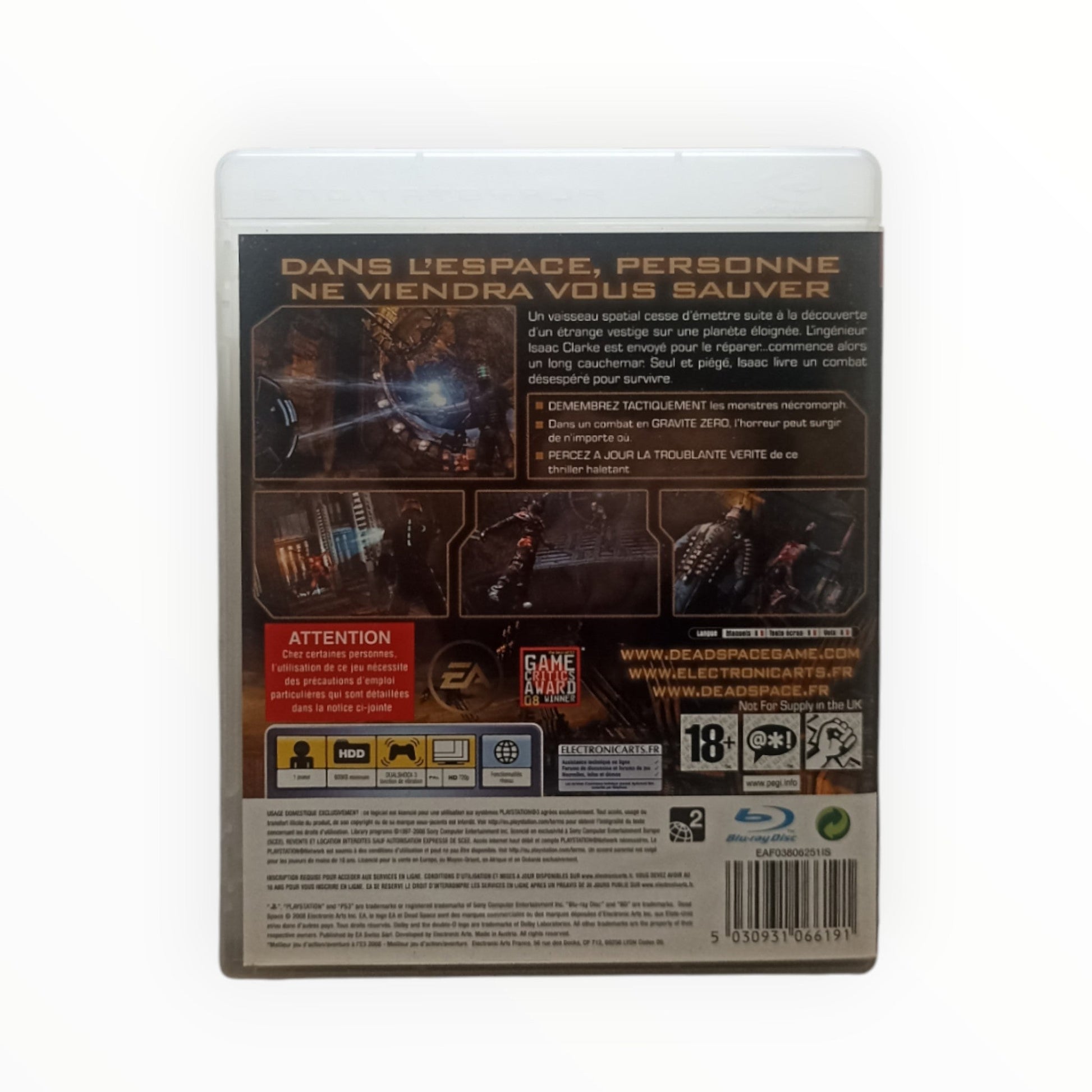 Dead Space – PlayStation 3 (PS3) – Complet - Masaru