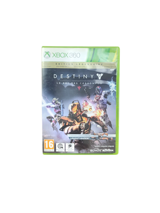 Destiny Le Roi des Corrompus Xbox 360 Édition Légendaire complet avec boîte et disque