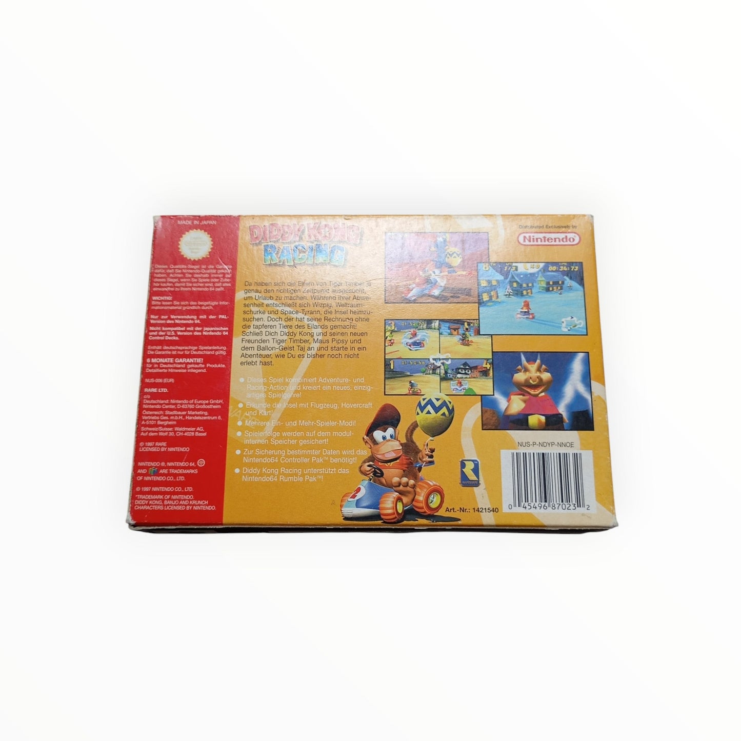 Diddy Kong Racing – Nintendo 64 (complet) ETR - Masaru