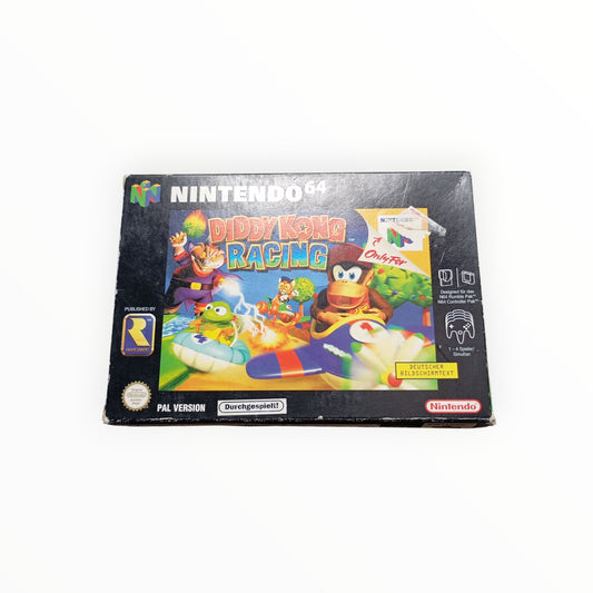 Diddy Kong Racing complet sur Nintendo 64 avec boîte et notice