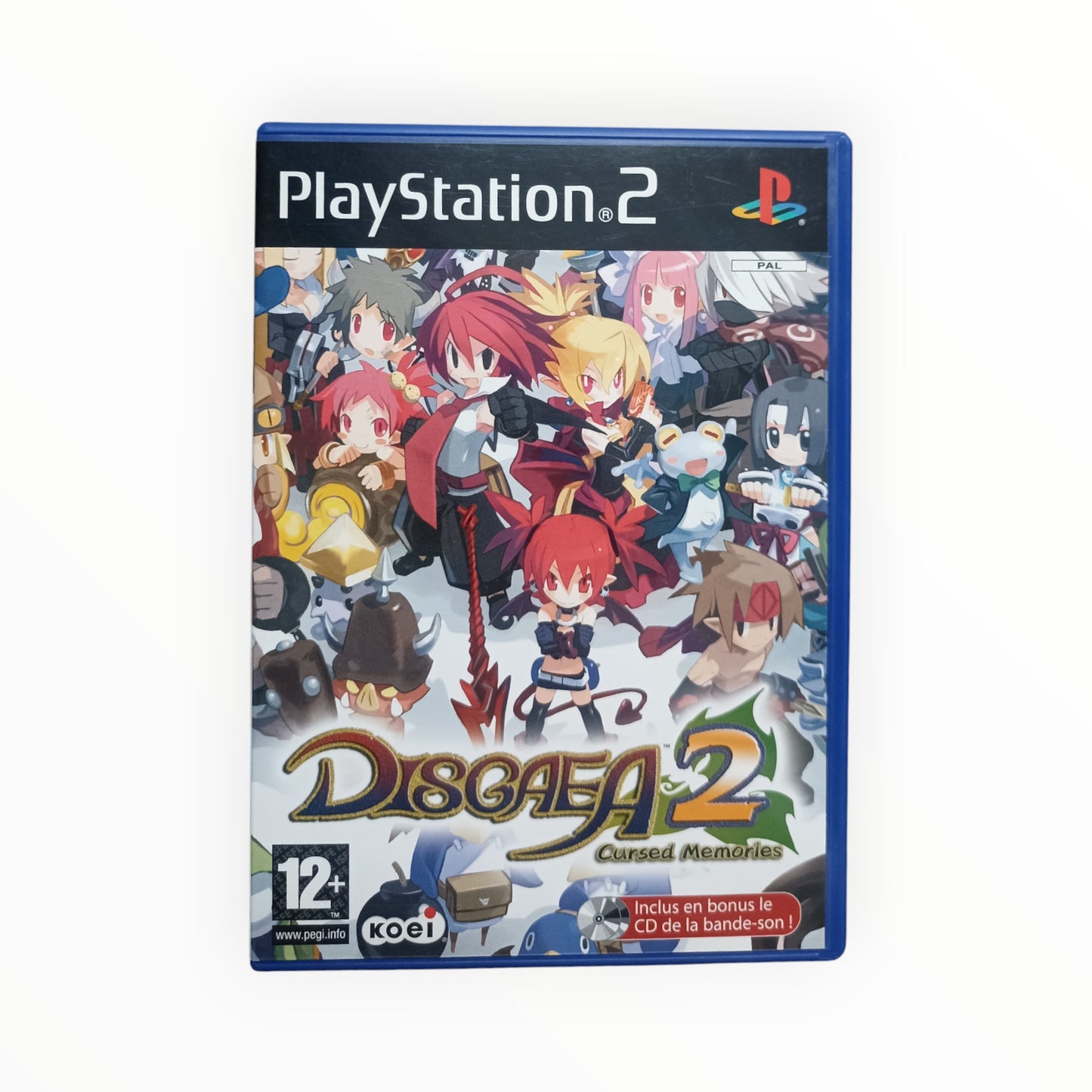 Disgaea 2 Cursed Memories PlayStation 2 PS2 PAL FR disque original fonctionnel nickel
