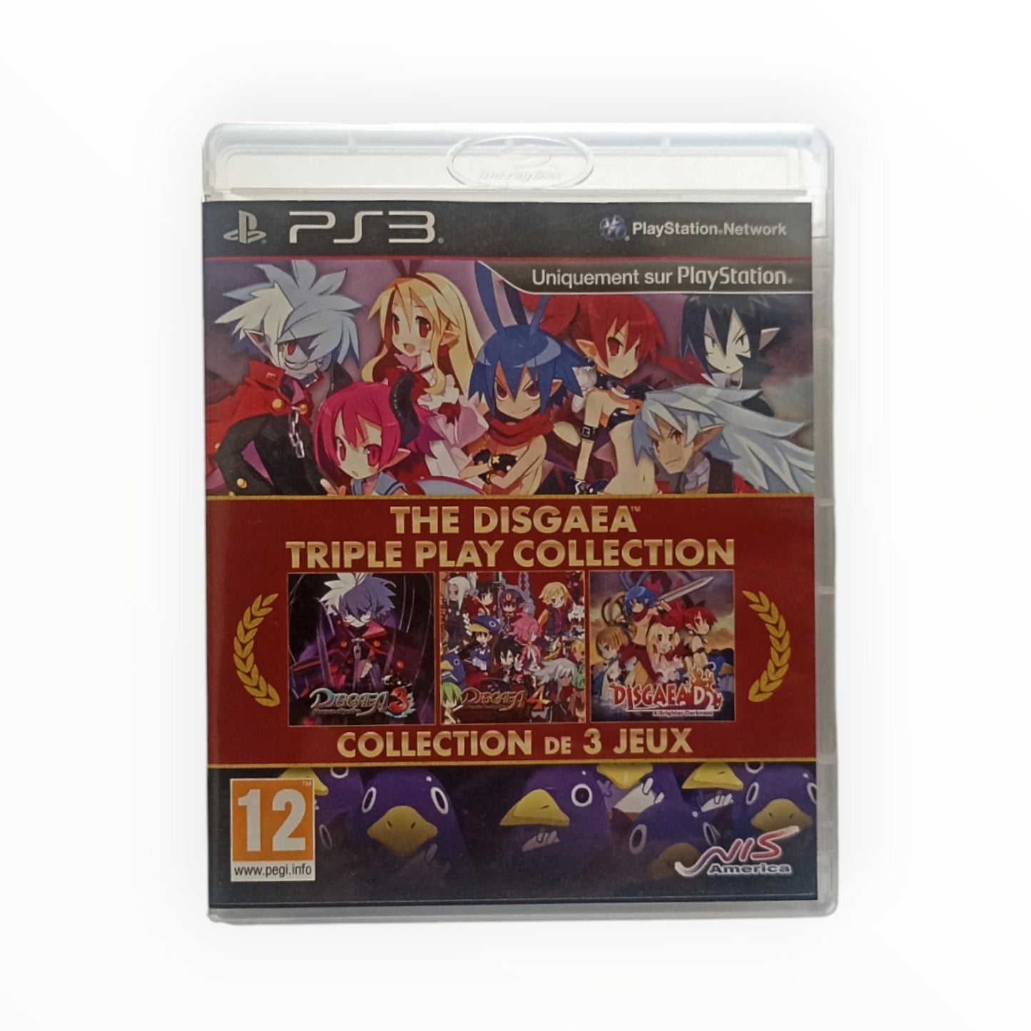 Jeu Disgaea Triple Play Collection PlayStation 3 complet – compilation officielle NIS America Nippon Ichi