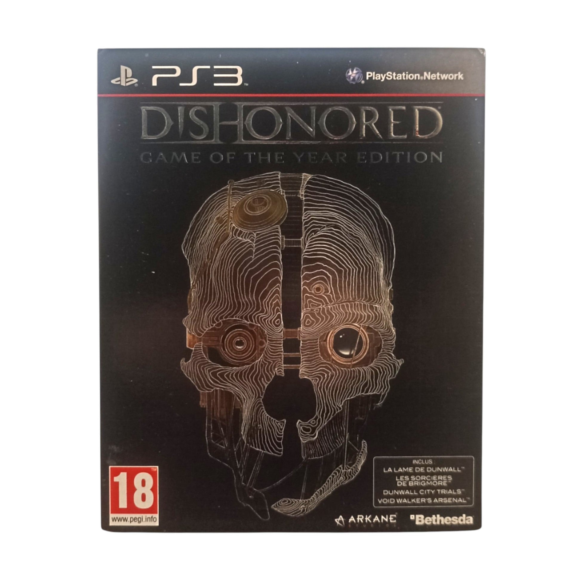 Jeu Dishonored Game of the Year Edition complet PlayStation 3 avec boîte et notice originale