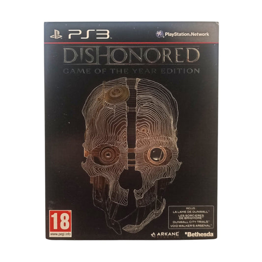 Jeu Dishonored Game of the Year Edition complet PlayStation 3 avec boîte et notice originale