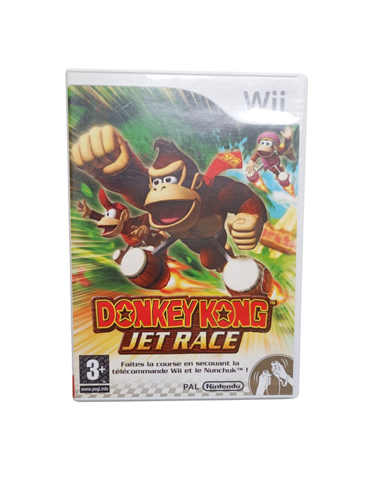 Donkey Kong Jet Race complet en boîte avec notice Nintendo Wii