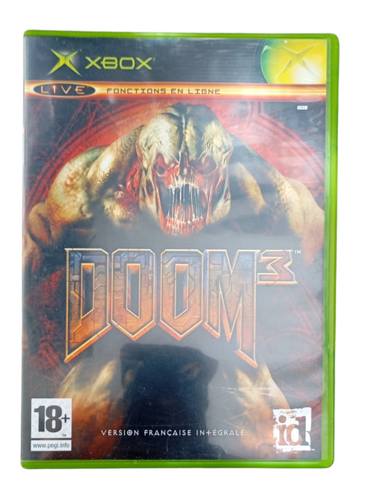 Doom 3 jeu original Xbox
