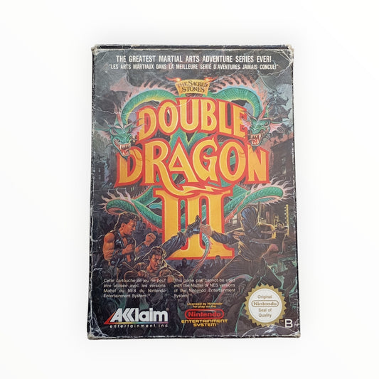 Double Dragon III The Sacred Stones sur Nintendo NES sans notice