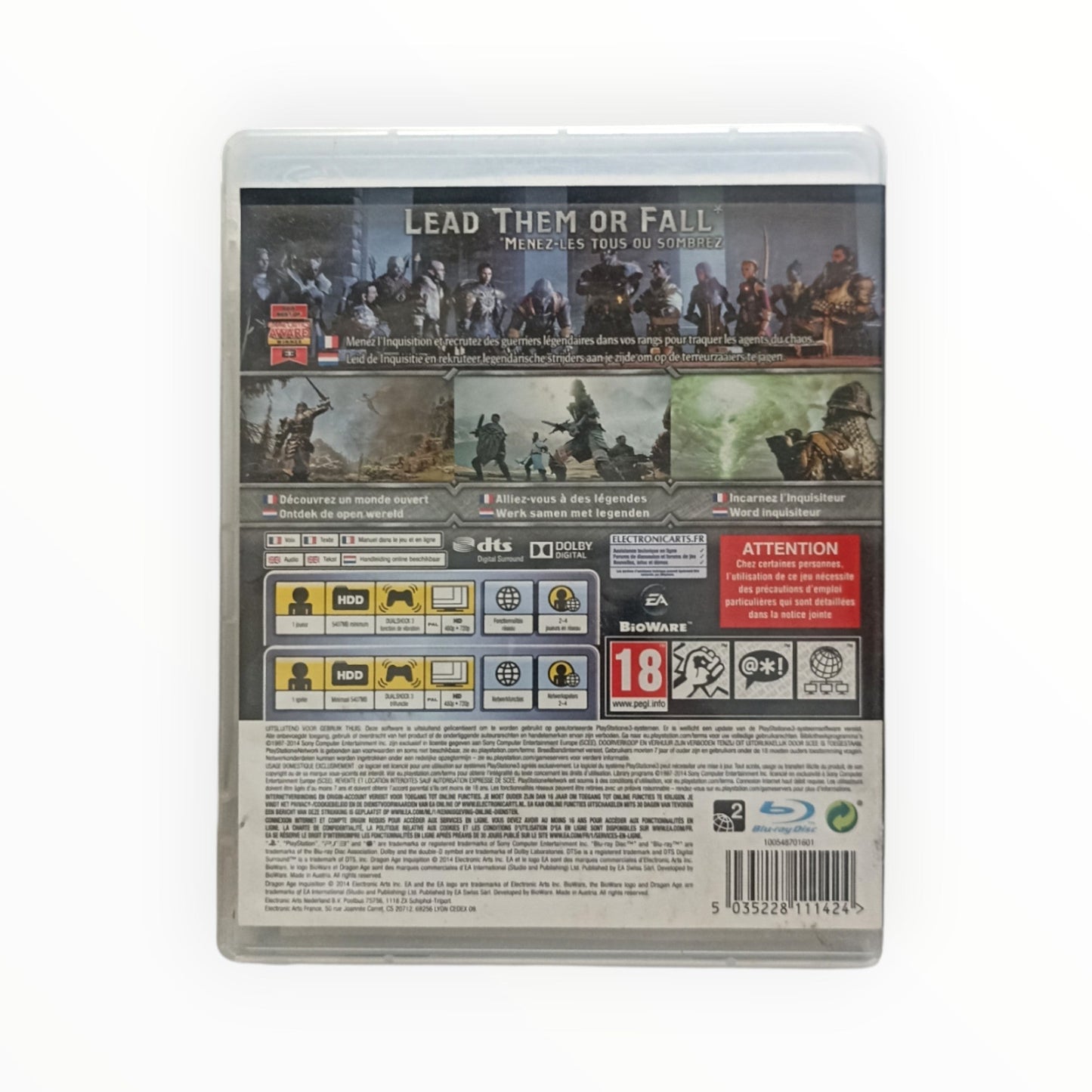 Dragon Age Inquisition Playstation 3 (PS3) - Masaru