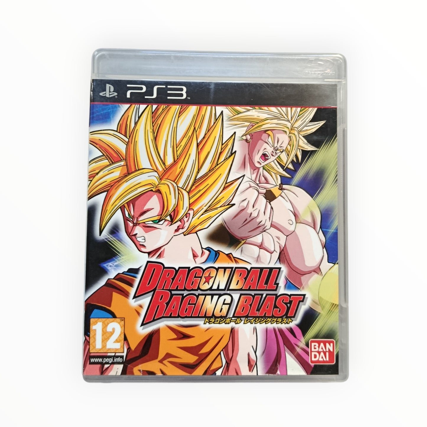 Dragon Ball Raging Blast PlayStation 3 PAL FR disque original fonctionnel nickel