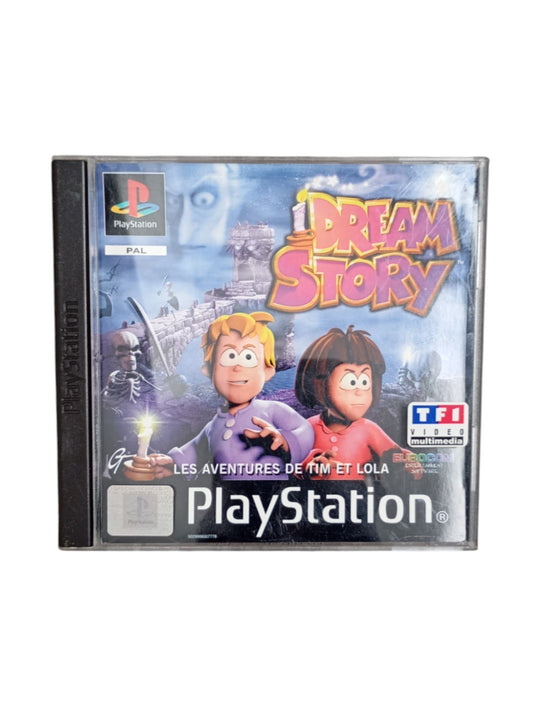 Dream Story PlayStation 1 complet en boîte avec disque et notice