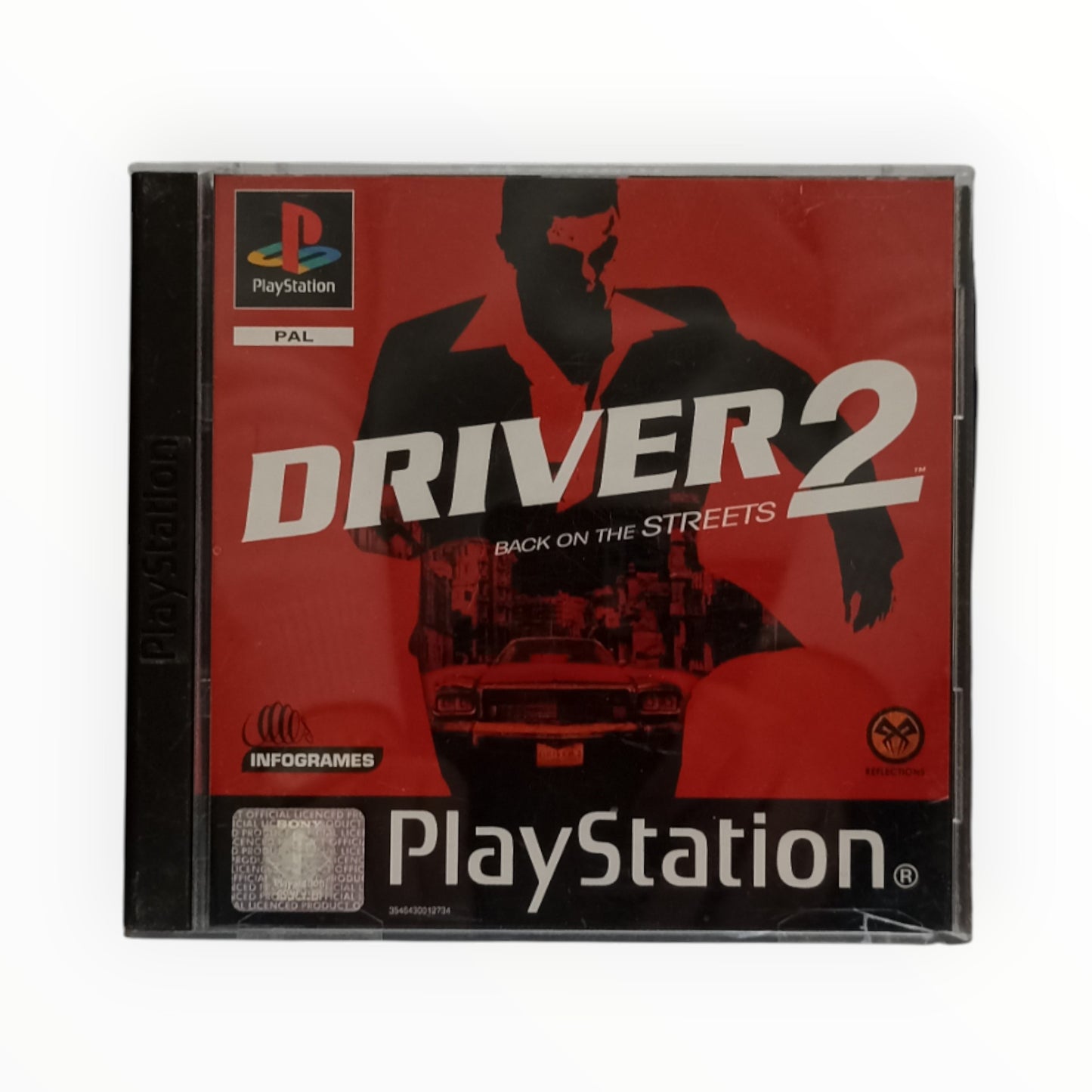 Jeu Driver 2 complet pour PlayStation 1 version PAL FR