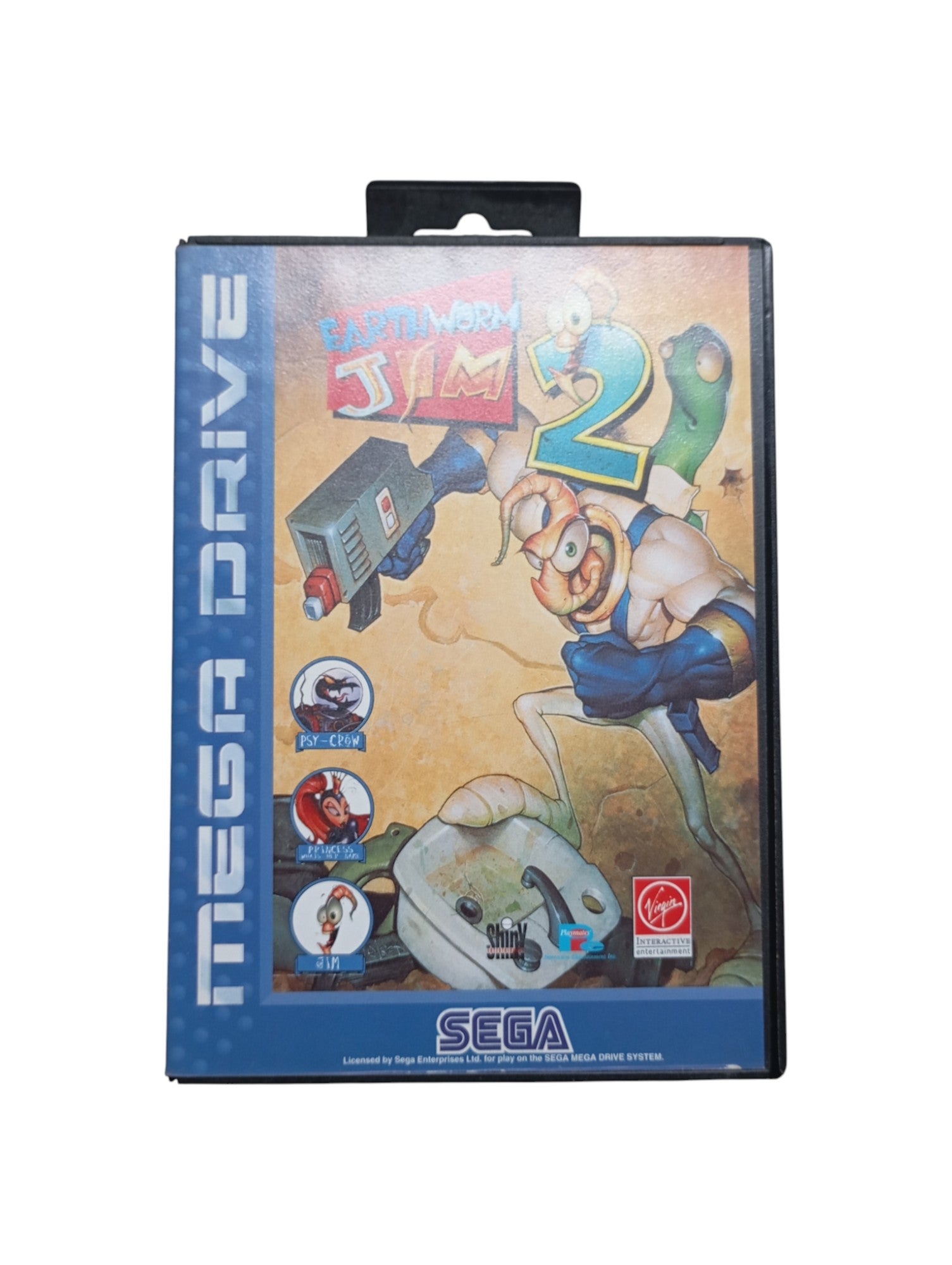 Earthworm Jim 2 Sega Mega Drive jeu complet original