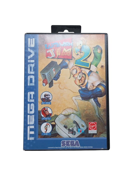 Earthworm Jim 2 Sega Mega Drive jeu complet original
