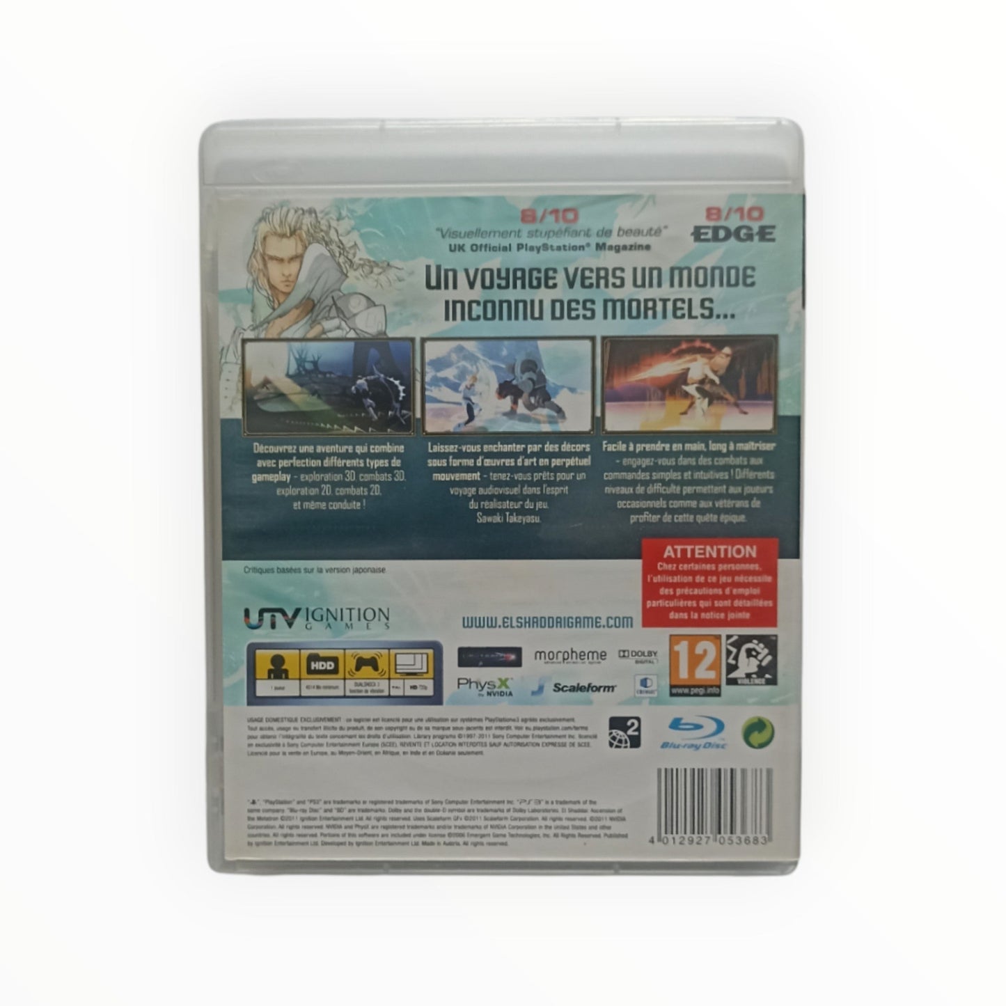 El Shaddai: Ascension of the Metatron Playstation 3 (PS3) - Masaru