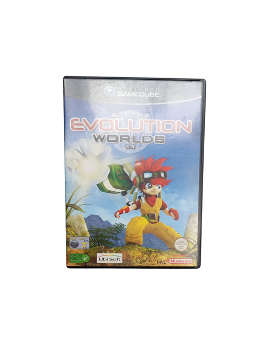 Evolution Worlds Nintendo GameCube complet en boîte avec disque et notice