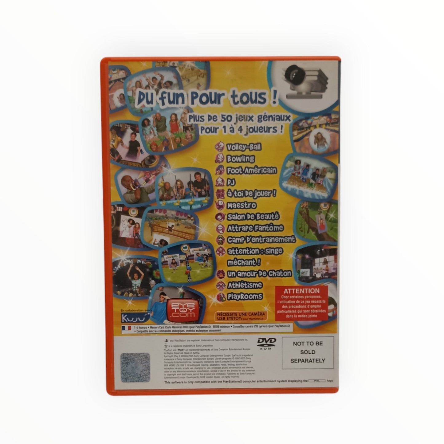 EyeToy: Play 3 – PS2 (complet) - Masaru