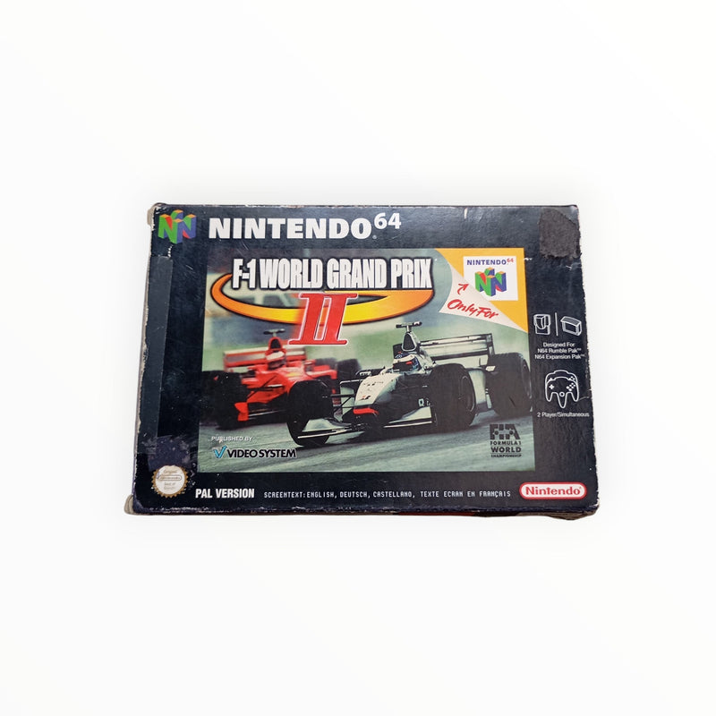 F-1 World Grand Prix II – Nintendo 64 (complet)