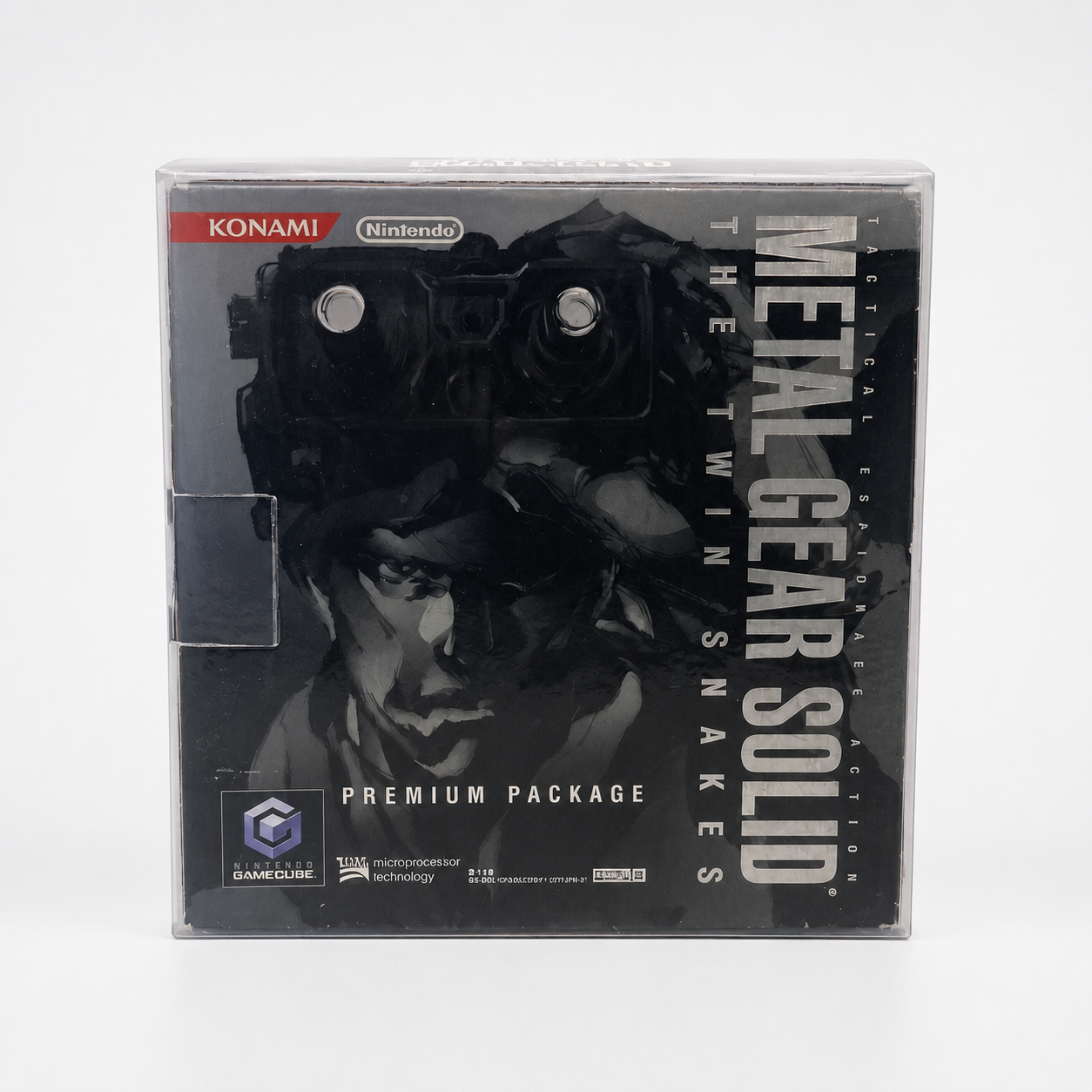Boîtier de protection Console Nintendo GameCube transparent pour coffret collector grand format 24 x 24,5 x 16 cm