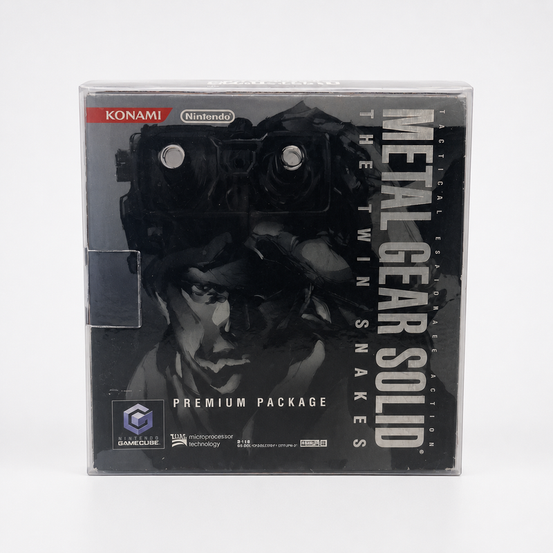 Boîtier de protection Console Nintendo GameCube transparent pour coffret collector grand format 24 x 24,5 x 16 cm