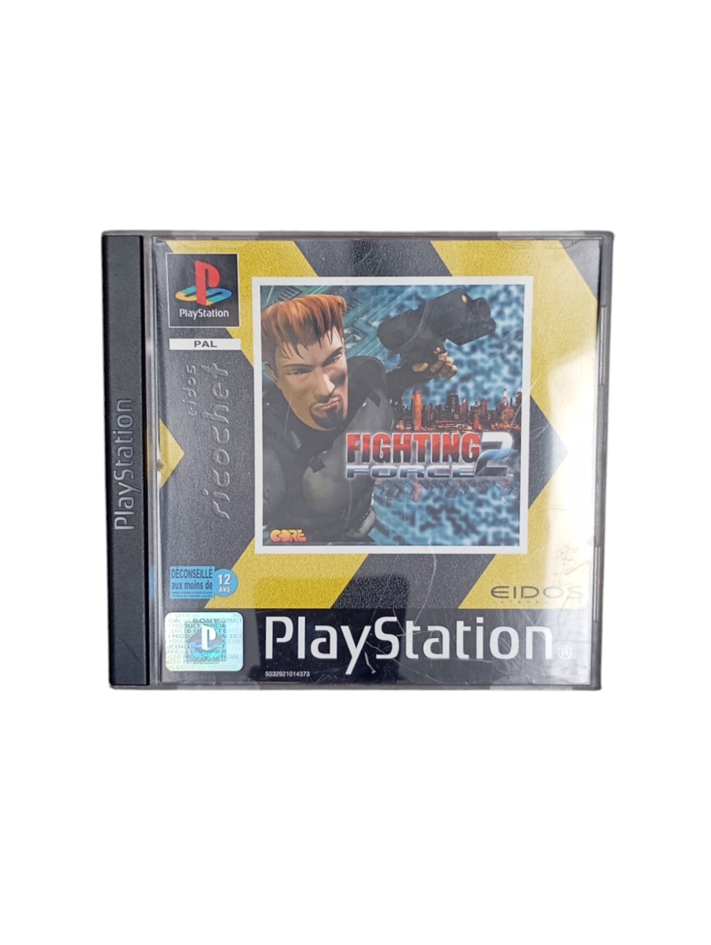 Fighting Force 2 PlayStation 1 complet en boîte avec CD et notice
