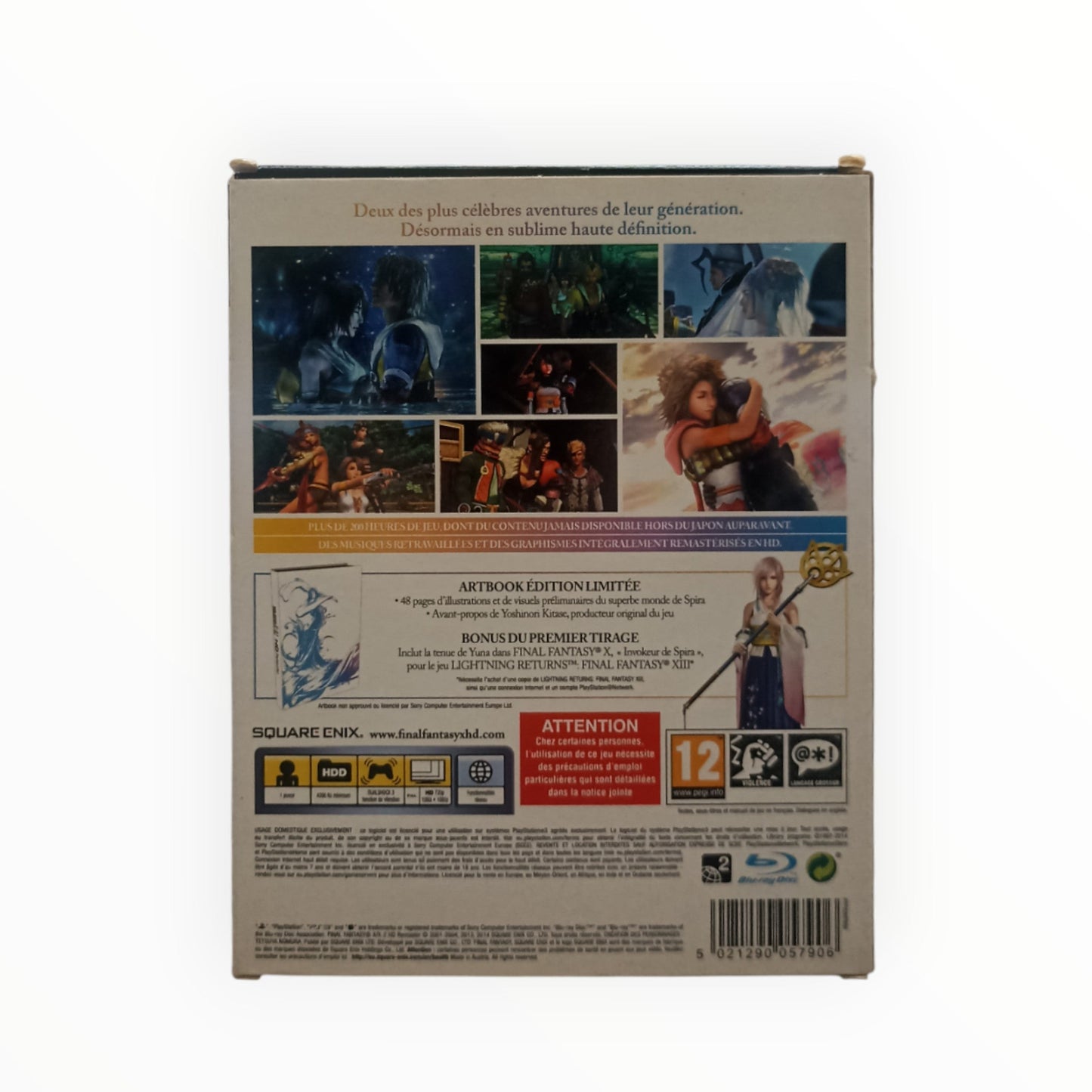 Final Fantasy X | X - 2 HD Remaster – Édition Limitée – PlayStation 3 (PS3) – Complet - Masaru