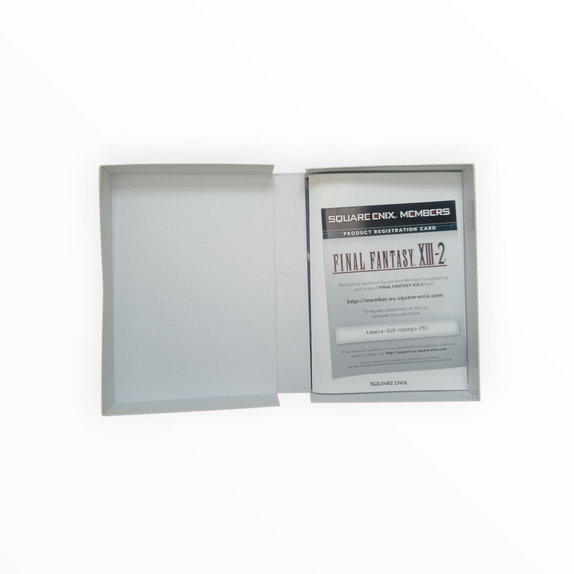 Final Fantasy XIII - 2 – Édition Collector (boite + notice) PS3 - Masaru