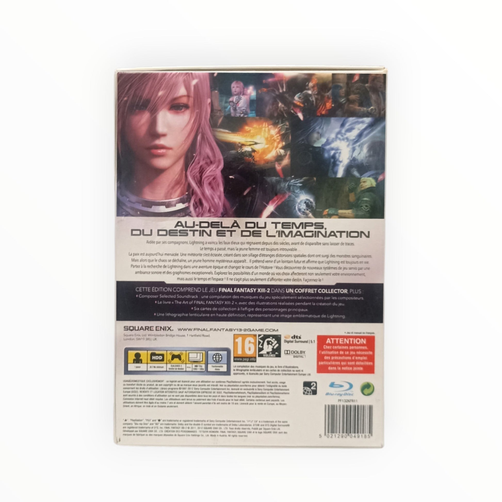 Final Fantasy XIII - 2 – Édition Collector (boite + notice) PS3 - Masaru
