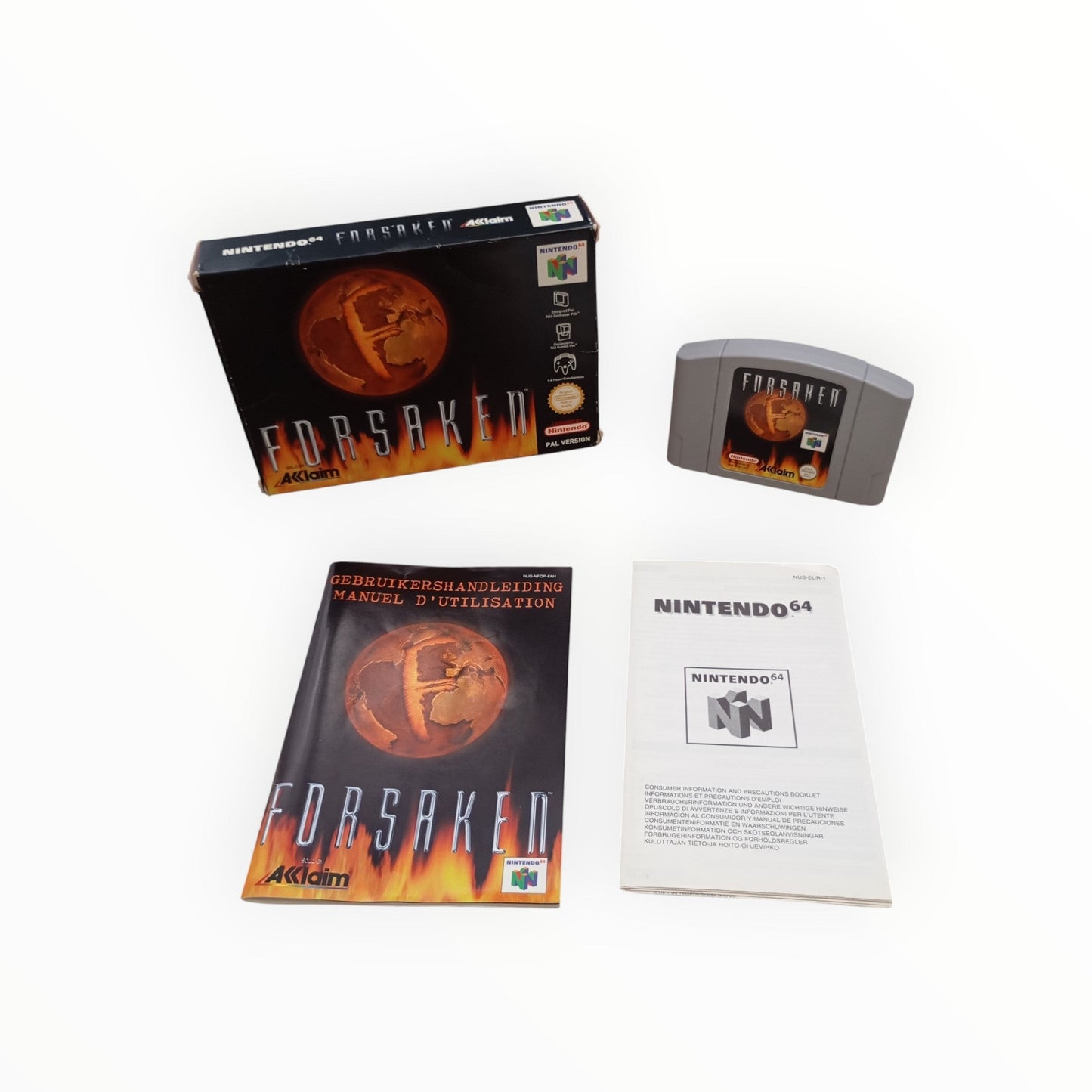 Forsaken – Nintendo 64 (complet) FRA - Masaru