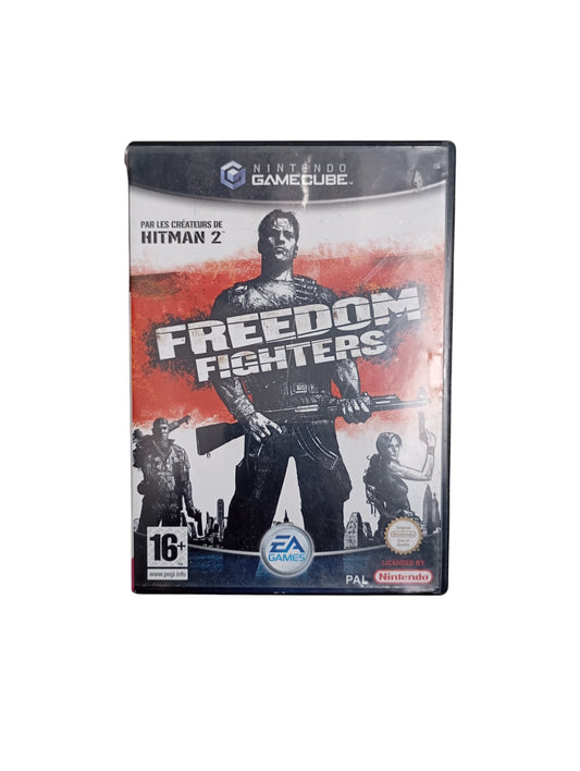 Freedom Fighters Nintendo GameCube complet en boîte avec disque et notice