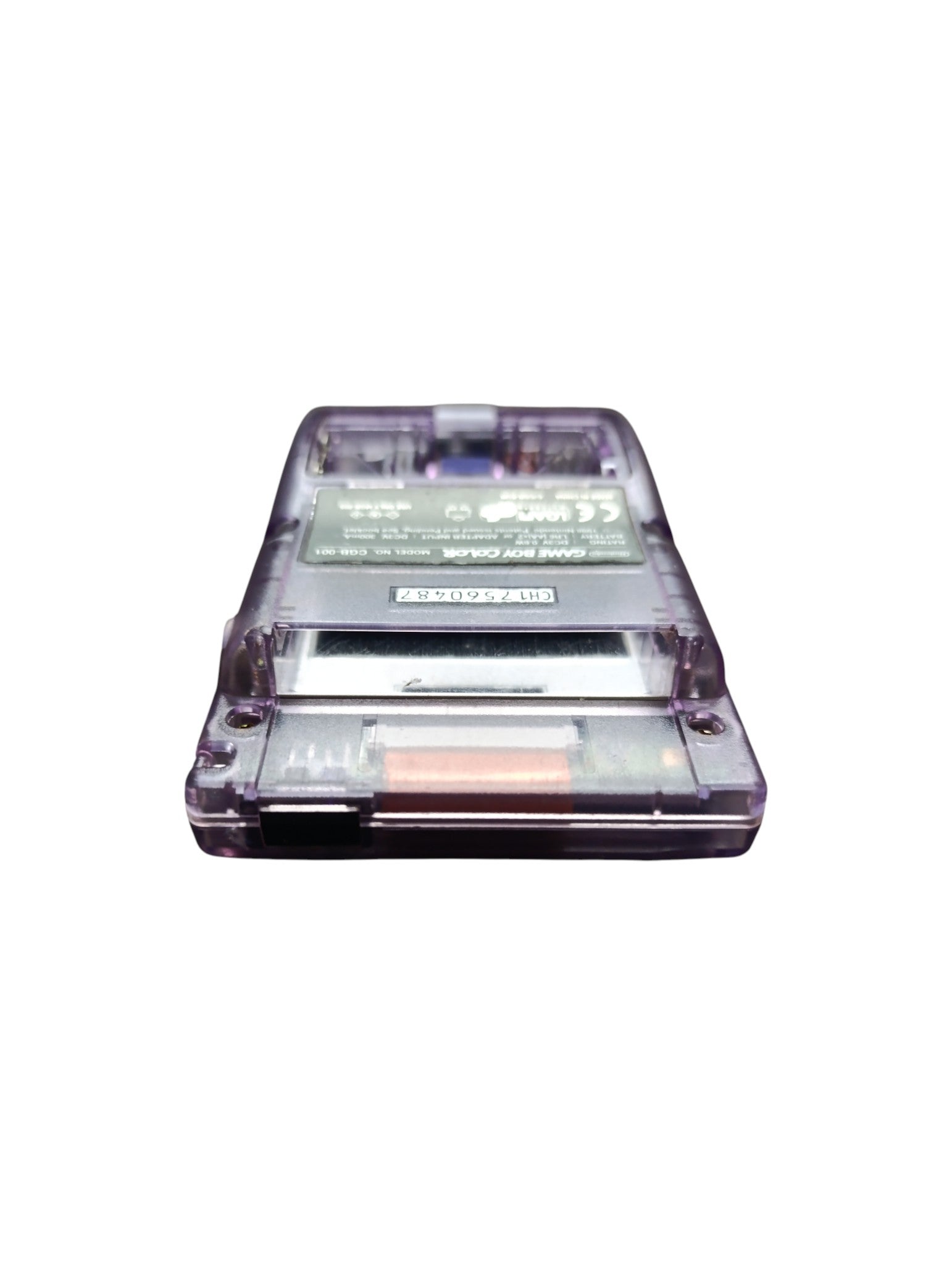 Game Boy Color transparente violette – console loose - Masaru