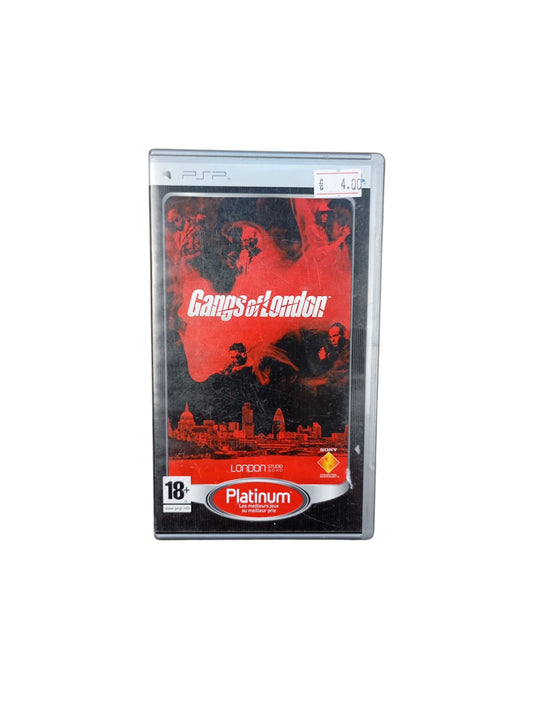 Gangs of London PlayStation Portable Platinum complet en boîte avec UMD et notice