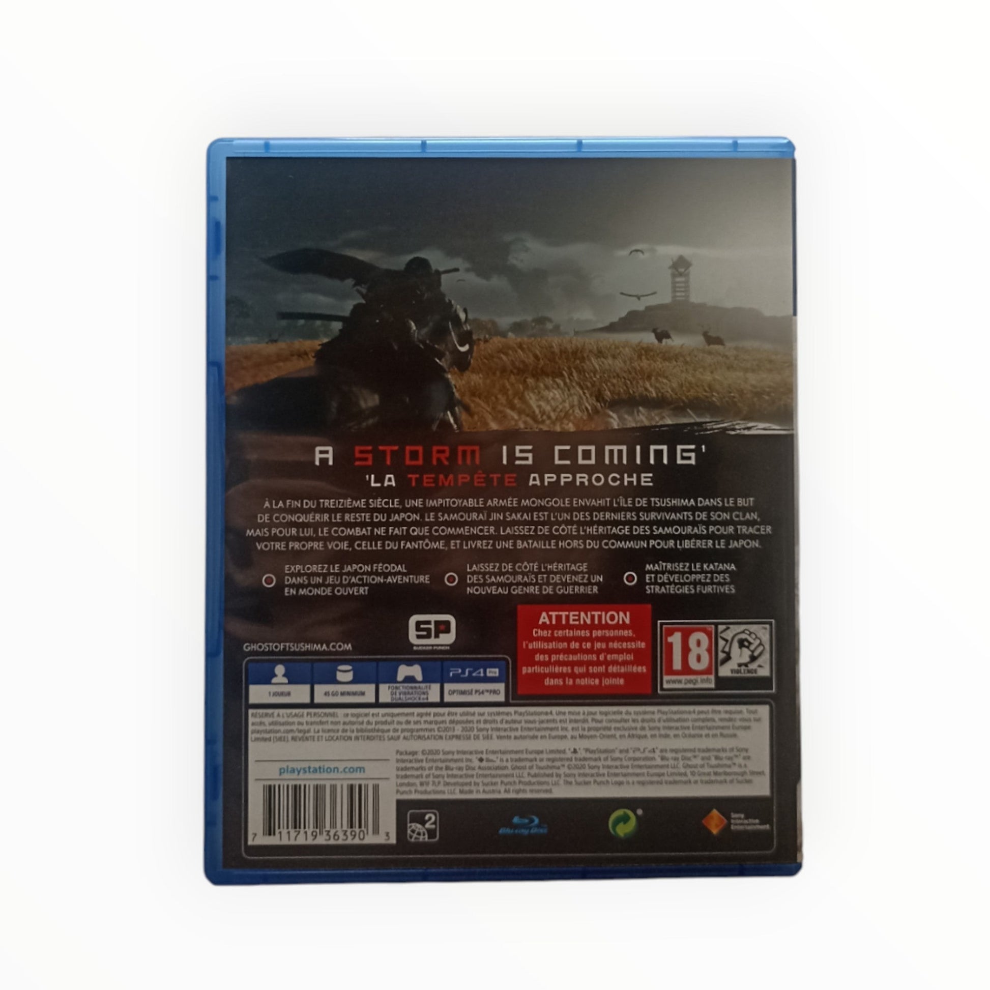 Ghost of Tsushima – PlayStation 4 (PS4) – Complet - Masaru