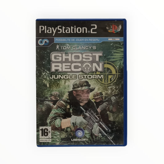 Ghost Recon Jungle Storm sur PS2 jeu original avec boîte et disque sans notice